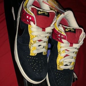Nike Shoes - Rare 2008 Nike SB dunk Snake Coral Nike Shoes - Rare 2008 Nike SB dunk Snake Coral